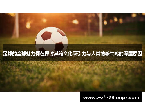 足球的全球魅力何在探讨其跨文化吸引力与人类情感共鸣的深层原因 足球的全球魅力何在探讨其跨文化吸引力与人类情感共鸣的深层原因